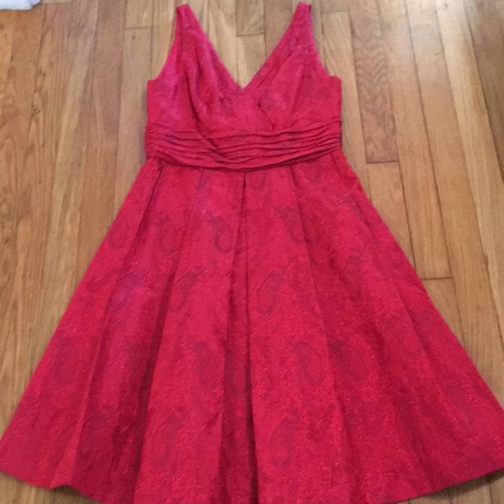 Beautiful red cocktail dress